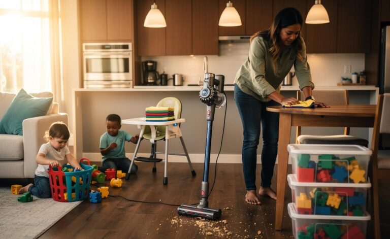 Come Gestire lo Sporco nelle Case con Bambini Piccoli