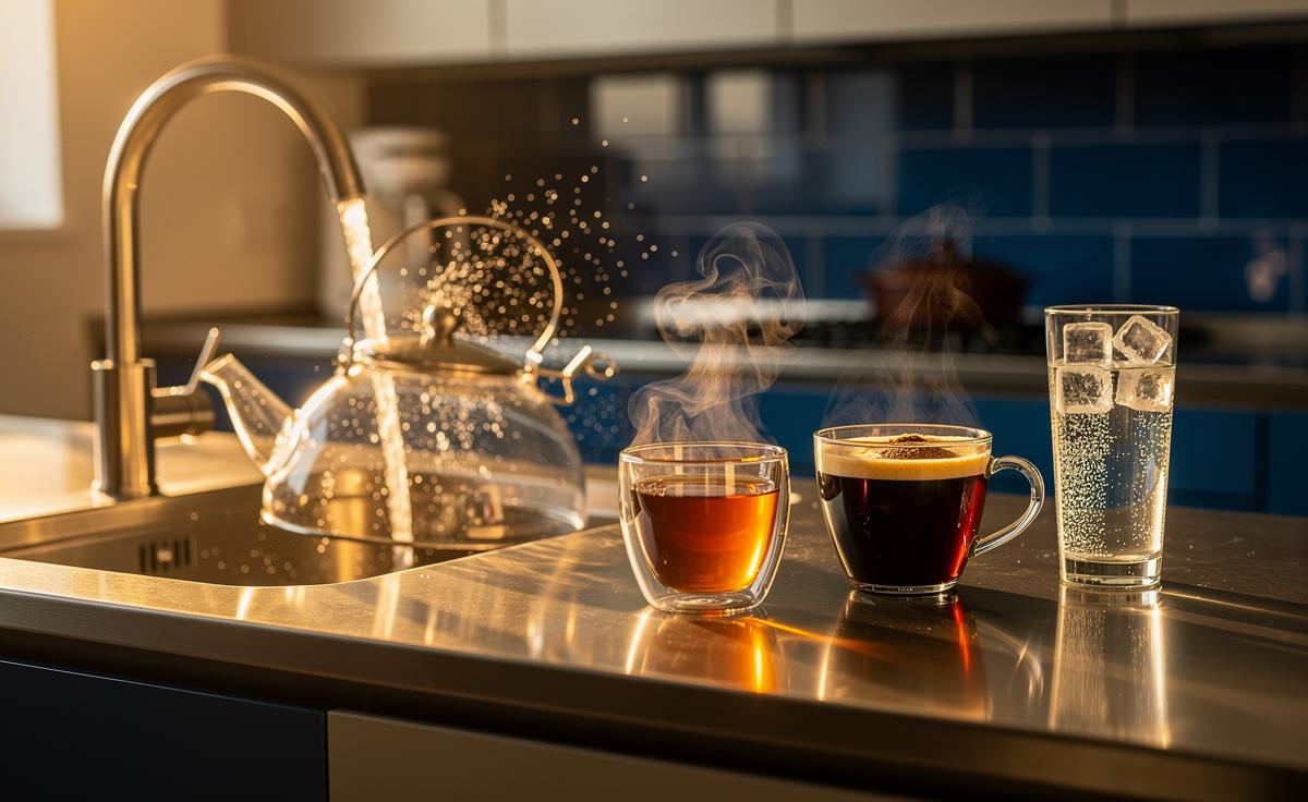 Un piccolo errore con l’acqua del rubinetto che può influire sul gusto delle bevande